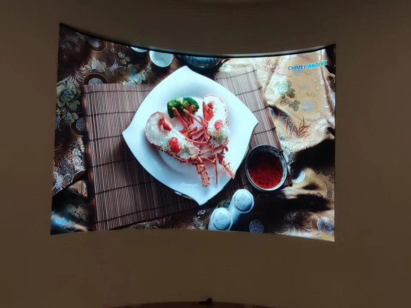 开江室内P2.5弧形LED屏